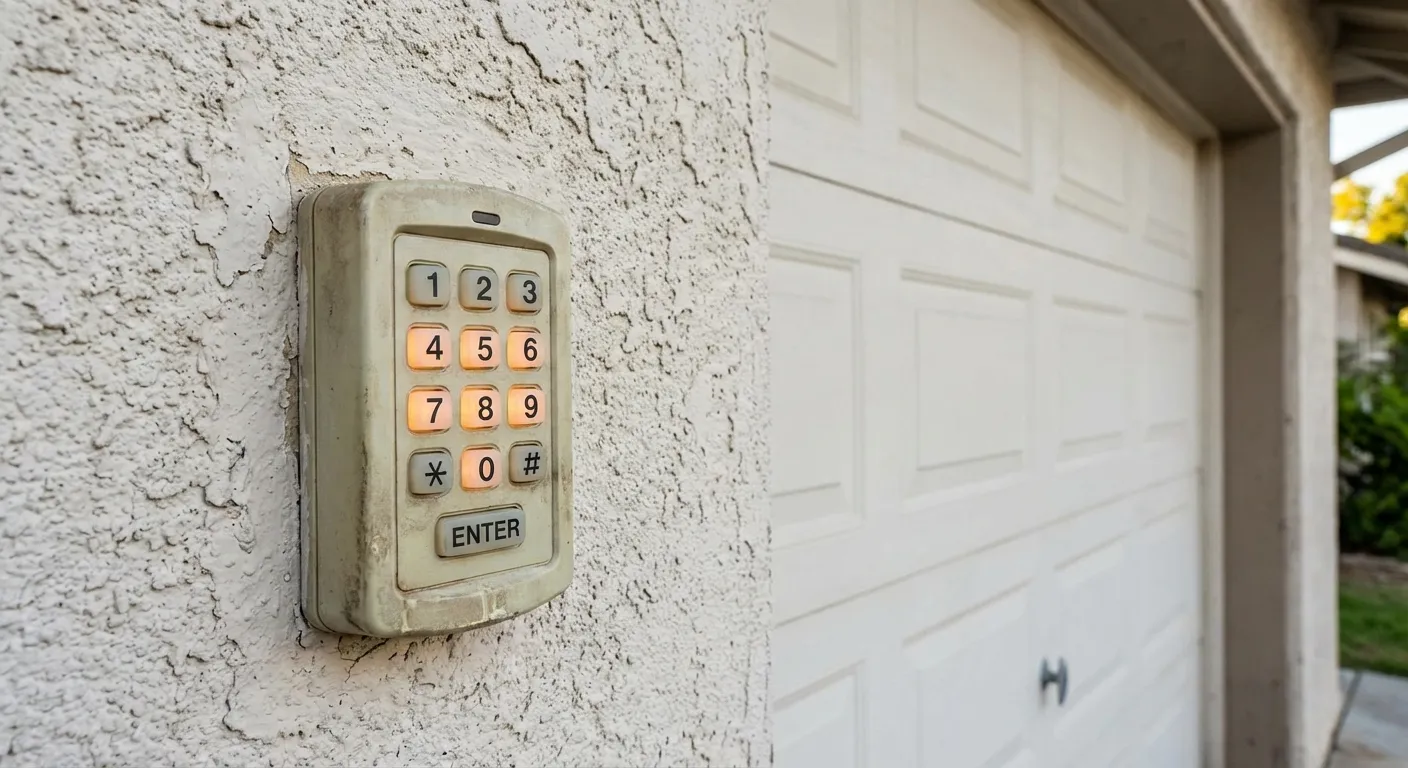 Garage Door Keypad Installation in Boynton Beach